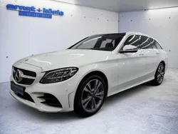 Weiß Gebraucht 2021 Mercedes C300 AMG line Limousine | 35.890 € (Guter Preis)