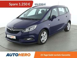Blau Gebraucht 2016 Opel Zafira Tourer Edition Van / Kleinbus | 14.740 € (Teuer)