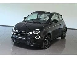 Onyx schwarz Gebraucht 2022 Fiat 500e La Prima Cabrio | 23.750 € (Etwas zu teuer)