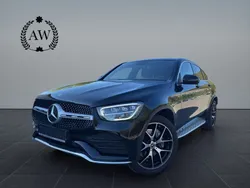 Schwarz Gebraucht 2022 Mercedes GLC400d Business Coupé | 44.499 € (Fairer Preis)