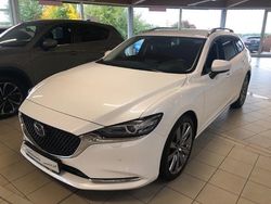 Weiss Gebraucht 2019 Mazda 6 Sports-Line Kombi | 19.990 € (Fairer Preis)