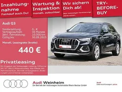 Mythosschwarz metallic Gebraucht 2024 Audi Q3 Advanced Plus SUV | 34.499 € (Guter Preis)