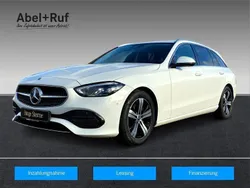 Weiß Gebraucht 2023 Mercedes C220 Avantgarde Limousine | 35.949 € (Guter Preis)
