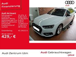 Gletscherweiß metallic Gebraucht 2024 Audi A4 Advanced Plus Kombi | 35.470 € (Fairer Preis)