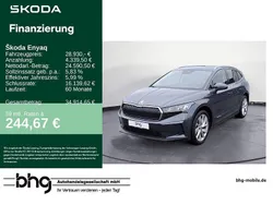 Quarzgrau metallic Gebraucht 2021 Skoda Enyaq iV SUV | 28.460 € (Guter Preis)