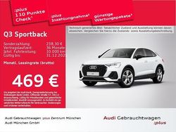 Weiß Gebraucht 2025 Audi Q3 Sportback S-Line SUV | 42.872 € (Etwas zu teuer)