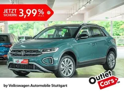 Petroleum blue metallic/schwar Gebraucht 2023 VW T-Roc Style SUV | 27.830 € (Fairer Preis)