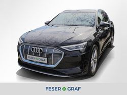 Mythosschwarz metallic Gebraucht 2023 Audi e-tron Ambiente SUV | 33.940 € (Superpreis)