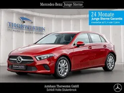 Rot Gebraucht 2021 Mercedes A180 Progressive Limousine | 22.900 € (Fairer Preis)