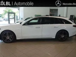 Unilack polarweiß Gebraucht 2024 Mercedes E220 AMG line Kombi | 46.980 € (Guter Preis)