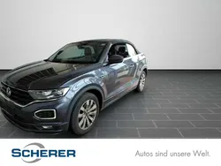 Rauchgrau metallic Gebraucht 2021 VW T-Roc Cabriolet R-line Cabrio | 23.950 € (Etwas zu teuer)