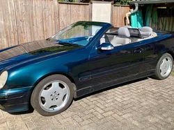 Blau Gebraucht 2000 Mercedes CLK320 Avantgarde Cabrio | 4.300 € (Superpreis)