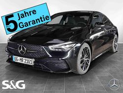 Metalliclack kosmosschwarz Gebraucht 2025 Mercedes CLA200 AMG Coupé | 43.990 €