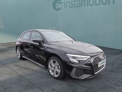 Schwarz Gebraucht 2023 Audi A3 Sportback S-Line Limousine | 31.490 € (Fairer Preis)