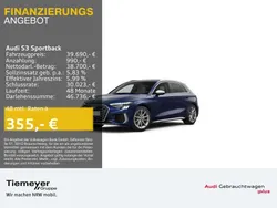 Blau Gebraucht 2024 Audi S3 Ambiente Limousine | 39.690 € (Superpreis)
