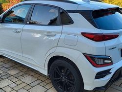 Weiß Gebraucht 2021 Hyundai Kona N Line SUV | 18.100 € (Etwas zu teuer)