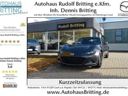 Machine gray Gebraucht 2025 Mazda MX5 Exclusive-Line Cabrio | 32.990 € (Fairer Preis)