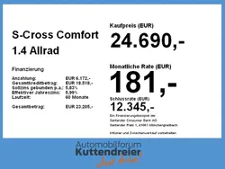 Weiß Neu 2025 Suzuki SX4 S-Cross Comfort SUV | 24.690 €