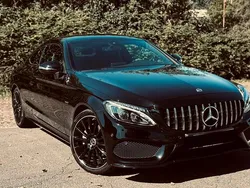 Schwarz Gebraucht 2018 Mercedes C180 AMG line Coupé | 28.999 € (Etwas zu teuer)