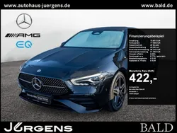 Schwarz kosmosschwarz metallic Gebraucht 2024 Mercedes CLA250 AMG Limousine | 42.290 € (Fairer Preis)