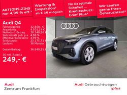 Blau Gebraucht 2022 Audi Q4 e-tron Comfort SUV | 32.850 € (Fairer Preis)