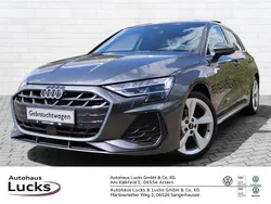 Grau Gebraucht 2024 Audi A3 Sportback S-Line Limousine | 37.859 € (Guter Preis)