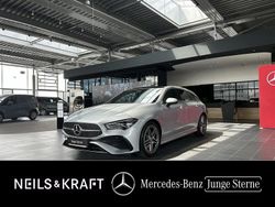 Metalliclack hightechsilber Gebraucht 2024 Mercedes CLA250 Shooting Brake AMG Kombi | 41.970 € (Etwas zu teuer)