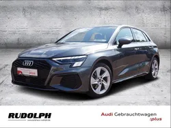 Grau Gebraucht 2024 Audi A3 Sportback S-Line Limousine | 33.960 € (Superpreis)