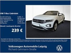 Weiß Neu 2025 VW T-Roc Cabriolet Style Cabrio | 32.490 € (Fairer Preis)