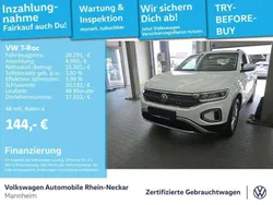 Weiß Gebraucht 2022 VW T-Roc Life SUV | 20.291 € (Guter Preis)
