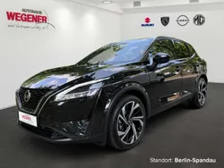 Schwarz Gebraucht 2022 Nissan Qashqai Tekna+ SUV | 27.490 € (Fairer Preis)