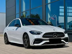 Weiß Gebraucht 2021 Mercedes C300 AMG Limousine | 37.800 € (Teuer)