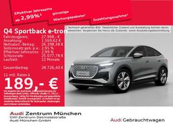 Taifungrau metallic Gebraucht 2022 Audi Q4 e-tron S-Line SUV | 27.968 € (Fairer Preis)