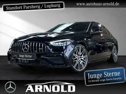 Obsidianschwarz (metallic) Gebraucht 2023 Mercedes C43 AMG AMG Limousine | 63.849 € (Teuer)