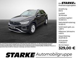 Schwarz Gebraucht 2022 VW T-Roc Life SUV | 21.649 € (Superpreis)