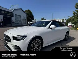 Weiß Gebraucht 2022 Mercedes E300 AMG Cabrio | 52.840 € (Teuer)