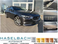 Machine grey (metallic) Gebraucht 2023 Mazda 6 Exclusive-Line Kombi | 27.460 € (Fairer Preis)