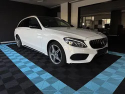 Weiß Gebraucht 2016 Mercedes C400 AMG Kombi | 28.770 € (Fairer Preis)