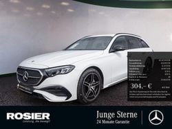 Weiss / polarweiß Gebraucht 2024 Mercedes E200 AMG Kombi | 47.138 € (Superpreis)