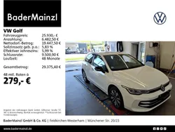 Weiß Gebraucht 2025 VW Golf VIII Goal Limousine | 25.930 € (Superpreis)
