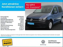 Blau / acapulcoblau Gebraucht 2018 VW Caddy Trendline Van / Kleinbus | 20.900 € (Fairer Preis)
