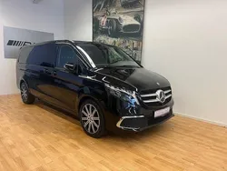 Obsidianschwarz metallic Gebraucht 2023 Mercedes V300 Avantgarde Edition Van / Kleinbus | 57.953 € (Superpreis)
