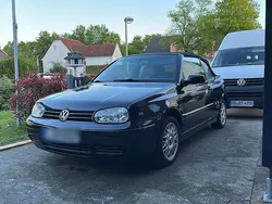 Schwarz Gebraucht 1999 VW Golf Cabriolet Cabrio | 6.000 €