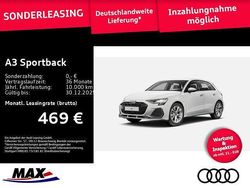 Weiß Neu 2025 Audi A3 S-Line Limousine | 36.480 € (Guter Preis)