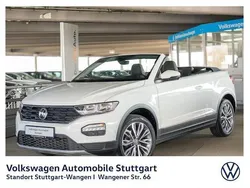 Pure white/schwarz Gebraucht 2022 VW T-Roc Style SUV | 23.330 €