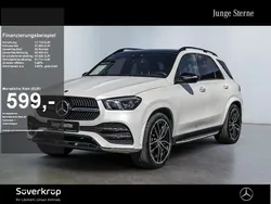 Weiß designo diamantweiß bright (metallic) Gebraucht 2021 Mercedes GLE450 AMG AMG SUV | 68.888 € (Fairer Preis)