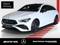 Unilack polarweiß Gebraucht 2025 Mercedes CLA180 Shooting Brake Night Kombi | 38.298 €