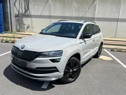 Grau Gebraucht 2020 Skoda Karoq SportLine SUV | 16.500 € (Fairer Preis)