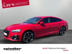 Tangorot metallic Gebraucht 2023 Audi A5 Sportback S-Line Limousine | 38.980 € (Etwas zu teuer)
