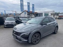 Grau Gebraucht 2023 Hyundai Kona N Line SUV | 25.990 € (Superpreis)